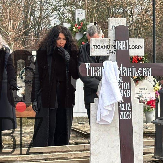 Gestul sfasiator al Mihaelei Radulescu la inmormantarea mamei sale. Momentul care a emotionat pe toata lumea