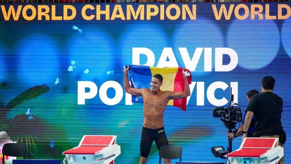Cat a castigat David Popovici dupa cele doua medalii de aur obtinute la Singapore. Performanta istorica pentru inotatorul roman