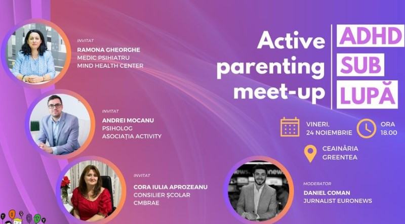 Asociatia Activity va invita la evenimentul Active Parenting Meet-up