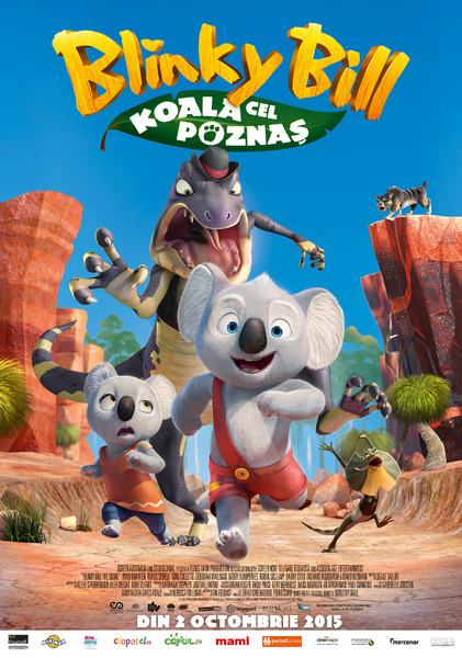 Virgil Iantu interpreteaza rolul principal din Blinky Bill: Koala cel poznas