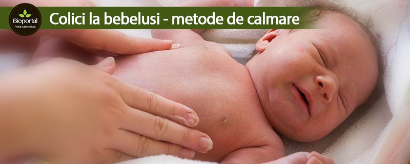 Colicile la bebelusi - metode de calmare