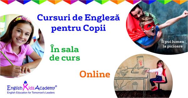 English Kids Academy, prezent in toata Romania: cursurile de engleza online pentru copii de oriunde din tara