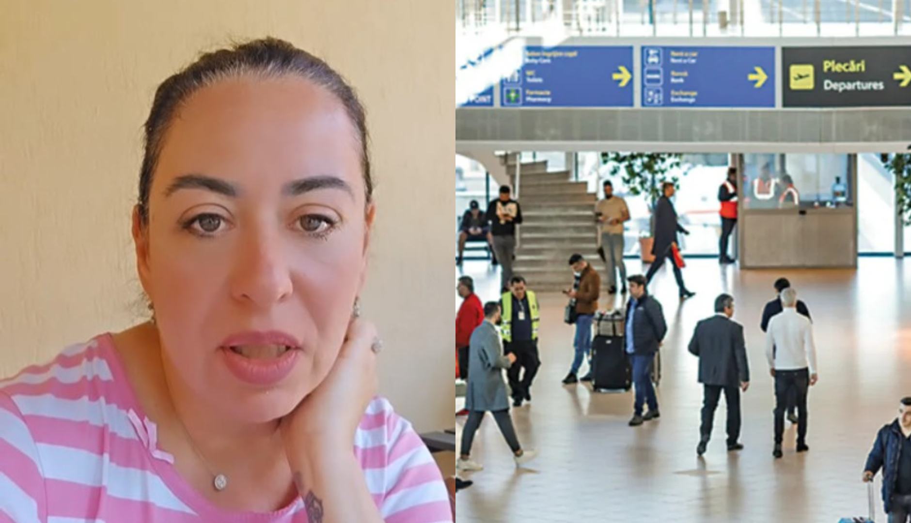 Oana Roman, revoltata dupa ce a ajuns pe Aeroportul Otopeni. Ce a patit la intoarcerea in Romania
