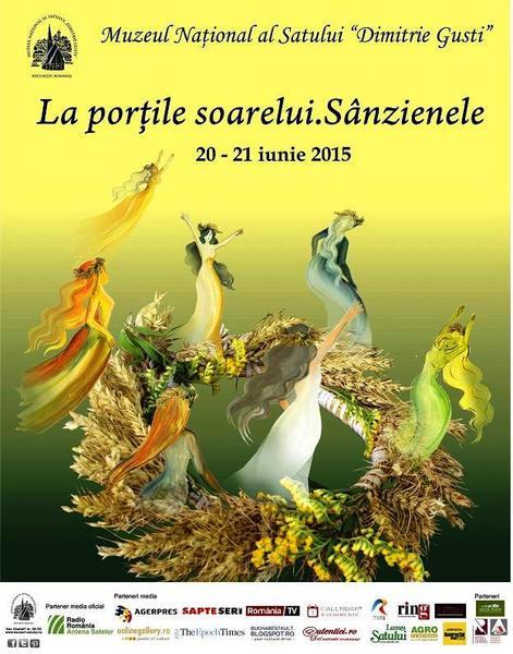 La portile soarelui Sanzienele la Muzeul Satului - 20 - 21 iunie