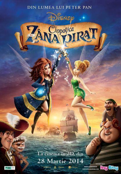 Zanele se lupta cu piratii in filmul Disney Clopotica si Zana Pirat!