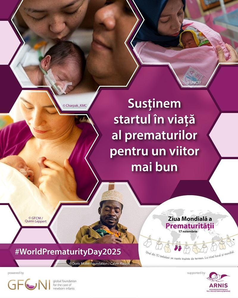Ziua Mondiala a Prematuritatii 2025 – Activitate ARNIS