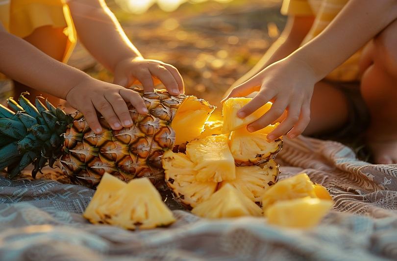 Ananasul in alimentatia copilului: beneficii pentru imunitate si idei de deserturi sanatoase