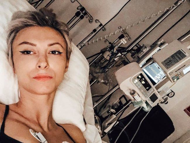 VIDEO. Andreea Balan s-a filmat in spital: 