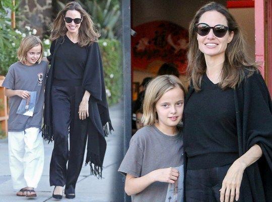 Fiica cea mica a Angelinei Jolie se transforma si ea in baiat?
