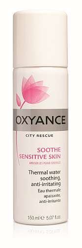 Protejeaza si echilibreaza pielea sensibila cu apa termala Oxyance City Rescue
