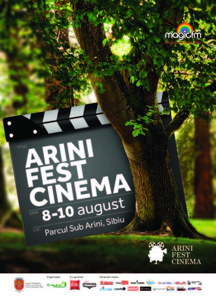 Parcul Sub Arini se anima intre 8-10 august cu ocazia Arini Fest Cinema