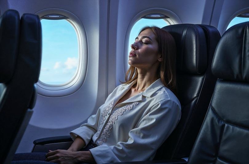 Hipoxie si atac de panica in avion la femeile insarcinate: cauze, riscuri si recomandari ale specialistilor