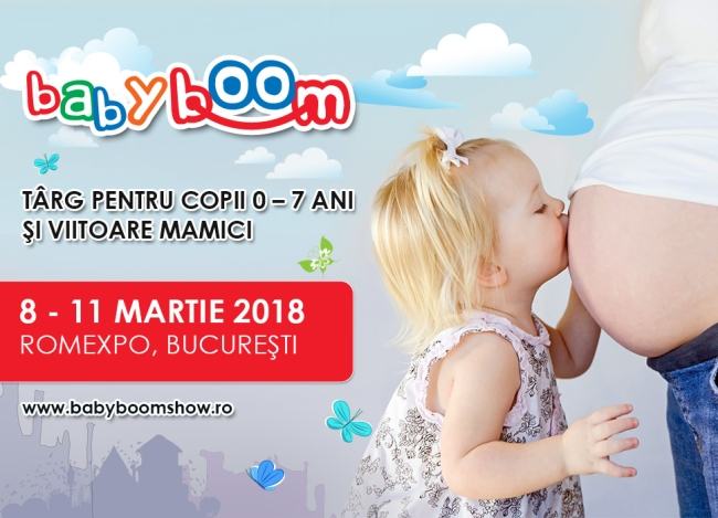 Primul eveniment pentru parinti si copii al anului Baby Boom Show intre 8-11 martie, la ROMEXPO