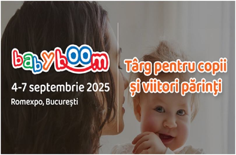 Baby Boom Show incepe joi, 4 septembrie - cel mai mare targ din Romania pentru copii si viitori parinti!