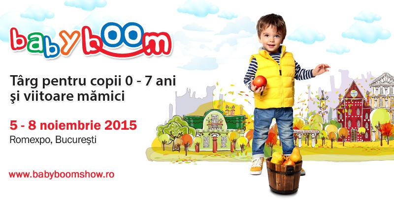 Mai putin de o luna pana la Baby Boom Show - evenimentul toamnei pentru parinti si copii