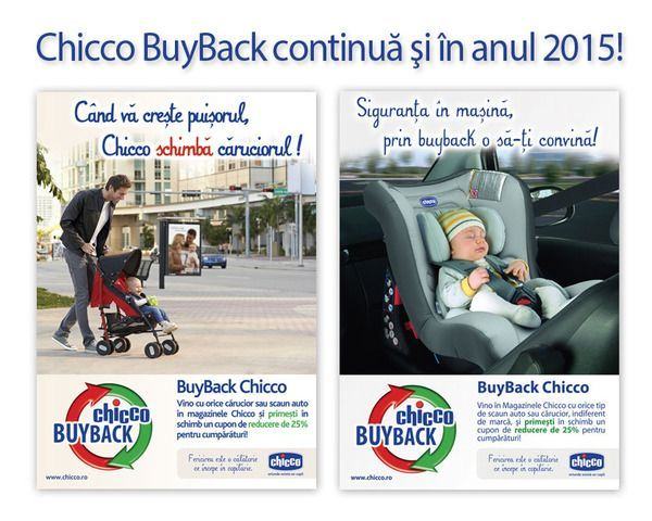 Programul Chicco BuyBack continua si in anul 2015
