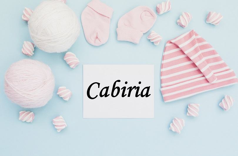 Cabiria, un nume cu farmec aparte: mister, eleganta si unicitate pentru fetita ta