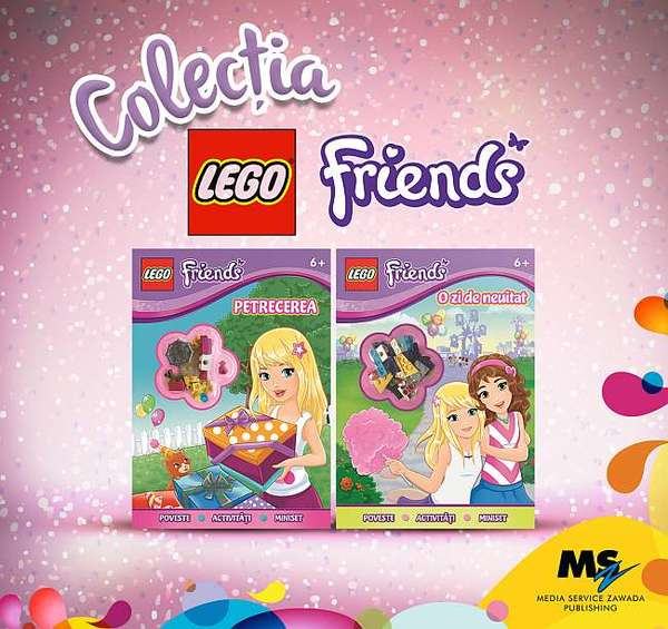 Media Service Zawada Publishing lanseaza cartile LEGO City si LEGO Friends