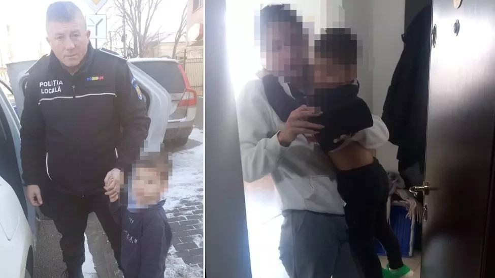 "Am ramas socata!" Un copil de 4 ani, lasat la gradinita, gasit singur pe strazile din Iasi, in papuci si infrigurat