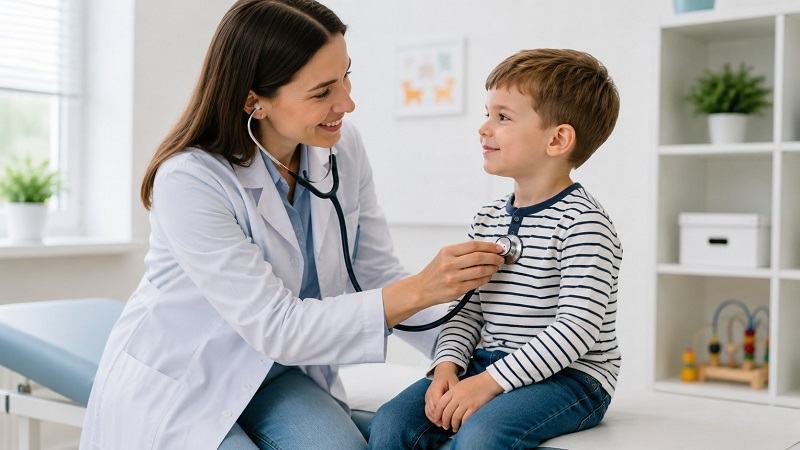 Petele rosii si eruptiile de pe pielea copilului: cand pot fi urmarite acasa si cand trebuie vazute de medic