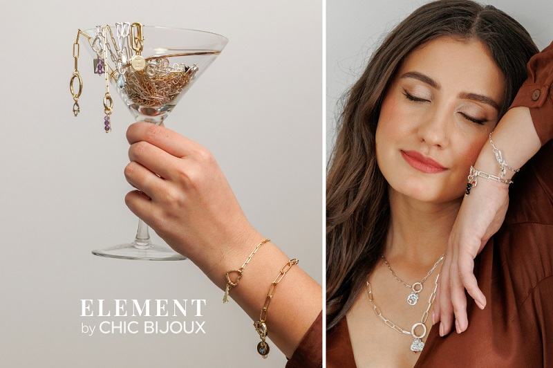 Descopera eleganta care vorbeste despre tine cu bijuteriile Element de la Chic Bijoux