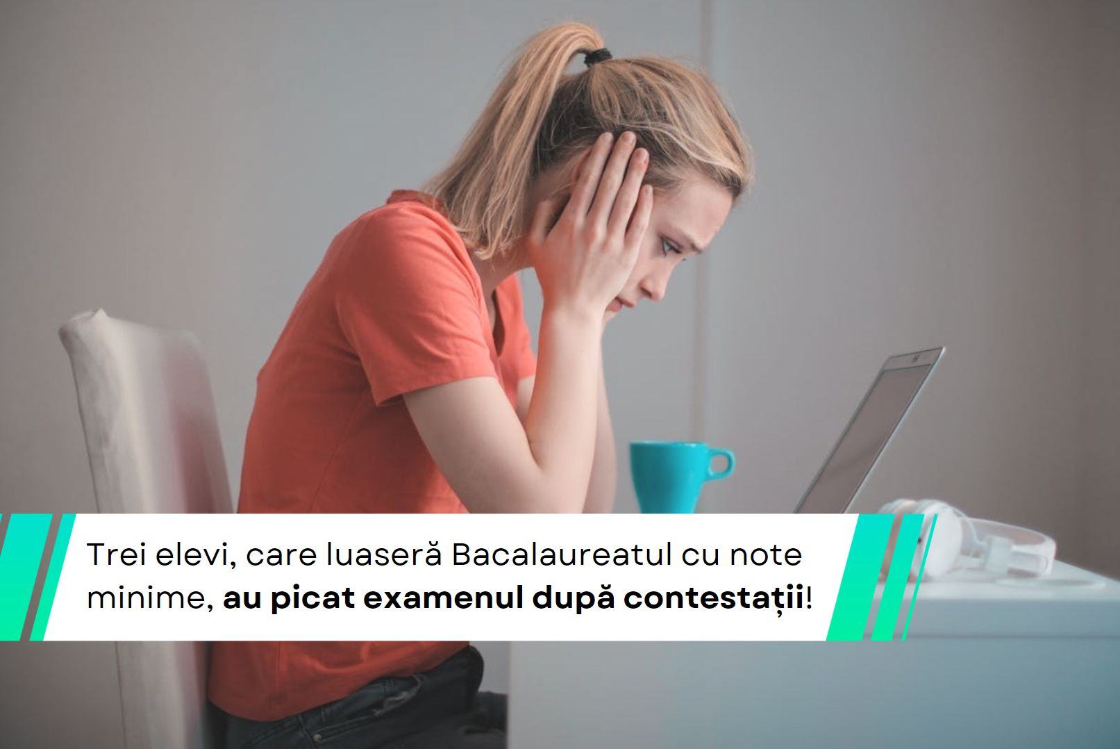 Trei tineri, care luasera Bacalaureatul cu note minime, au picat examenul dupa contestatii