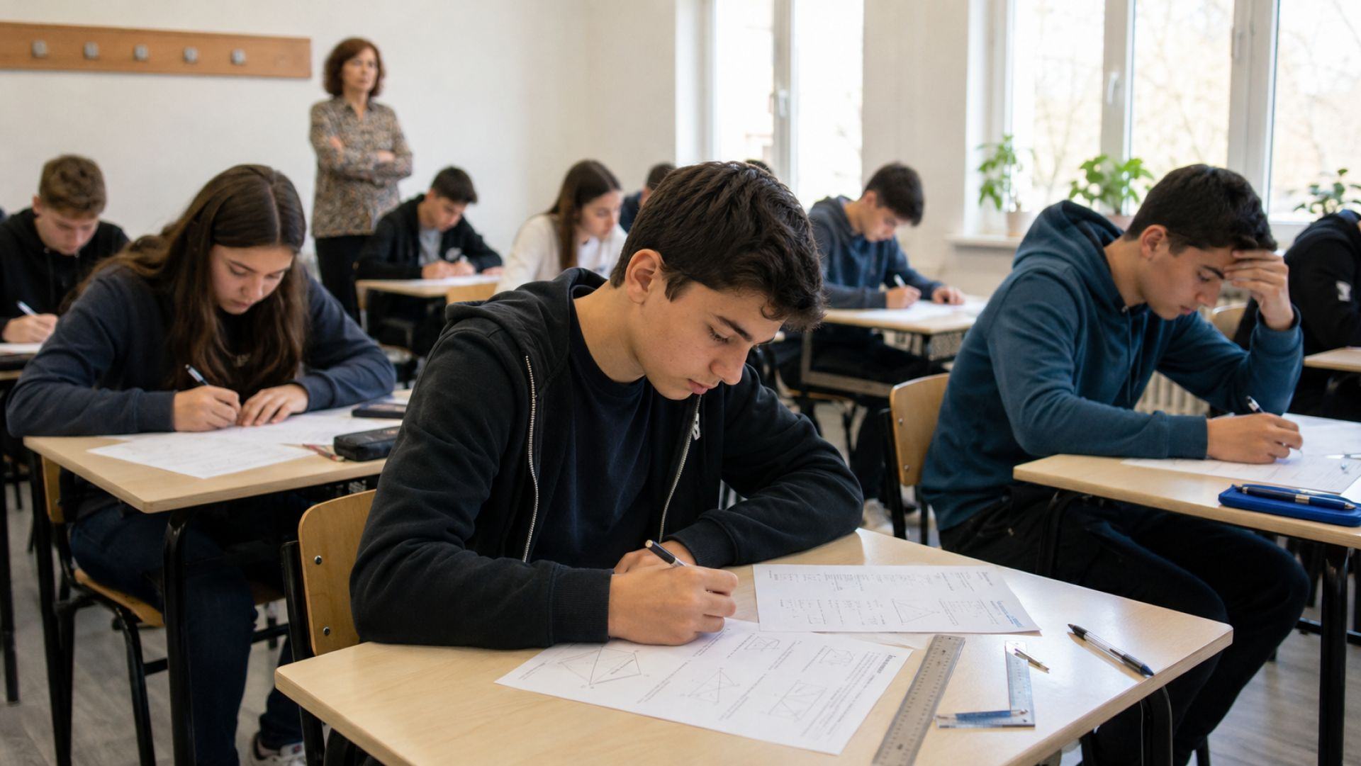 Un elev de la o scoala de cartier din Bucuresti a obtinut media 10 la Evaluarea Nationala. Este unul dintre cei doar trei candidati care au luat nota
