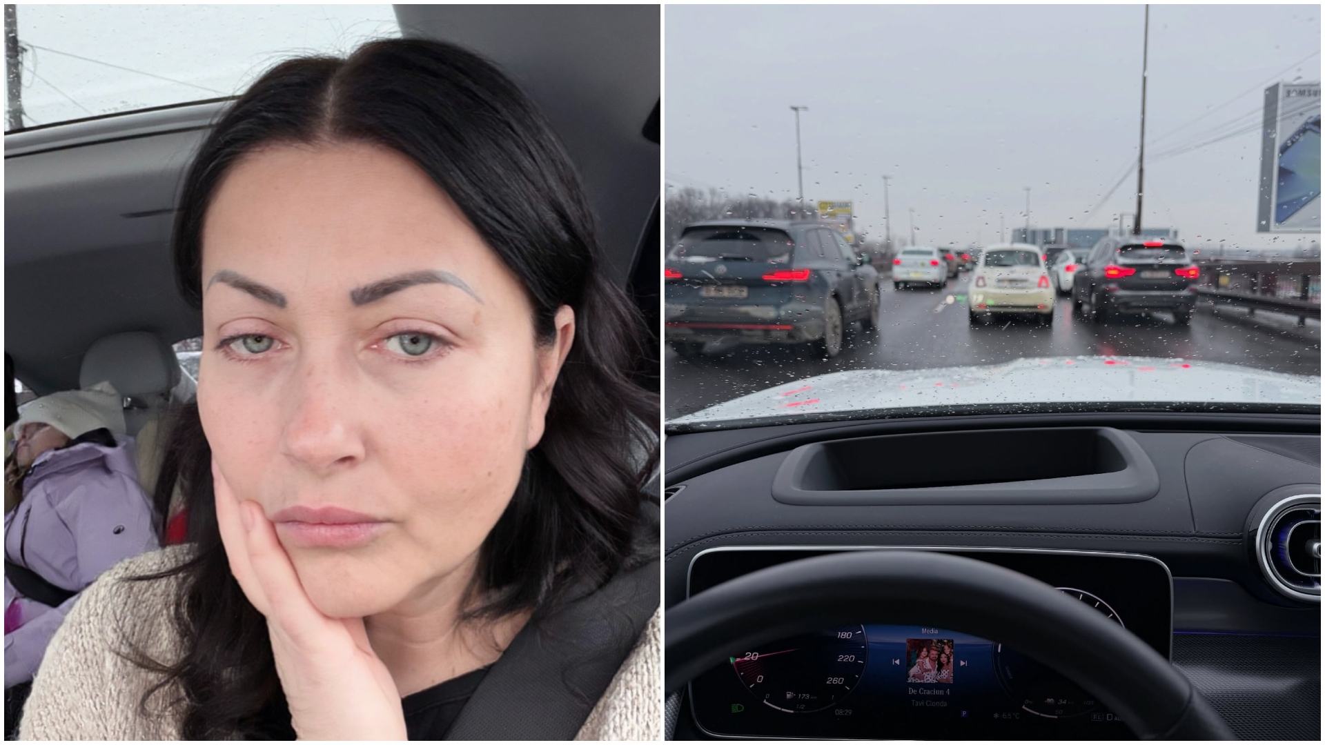 Gabriela Cristea, nervi la maximum dupa ce si-a dus copiii la scoala. Ce a patit in trafic: "Ne trezim copiii de la 6 degeaba"