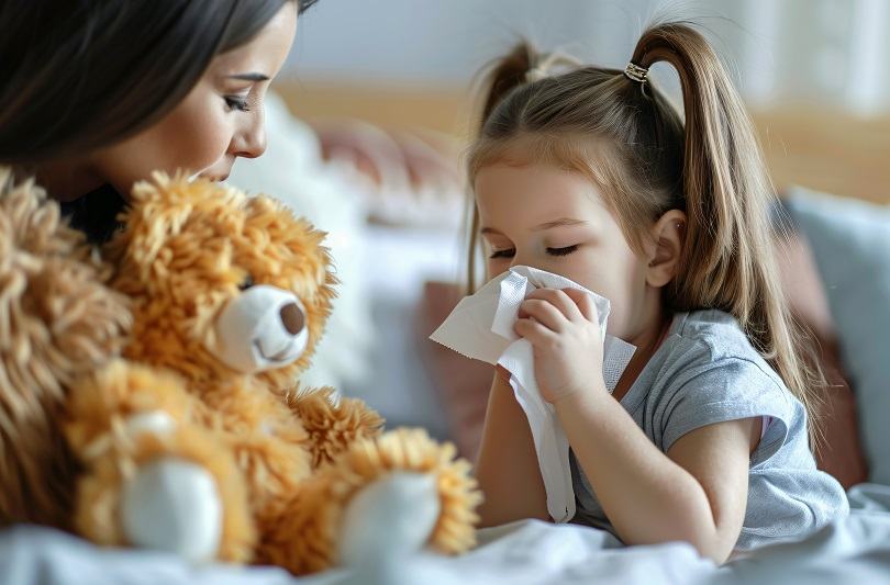 Simptomele gripei la copiii sub 5 ani si masuri de preventie