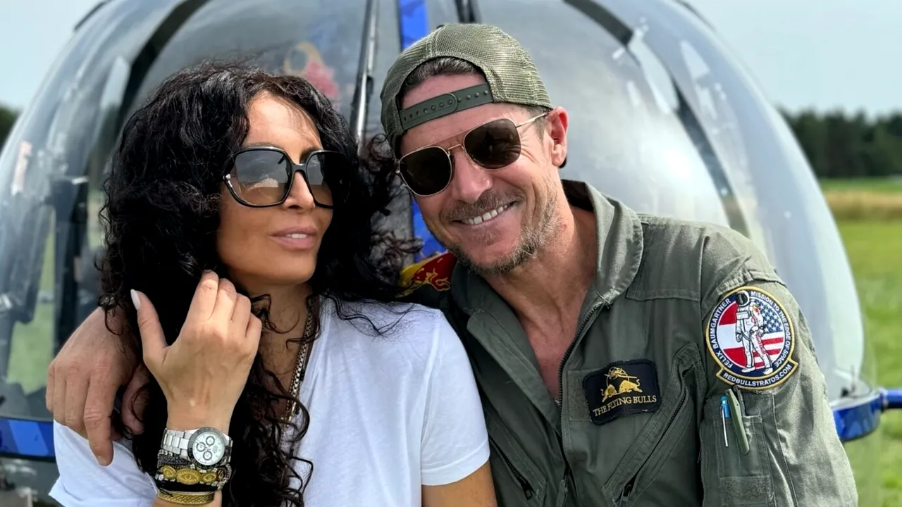 Primele imagini cu Mihaela Radulescu la capela unde se afla sicriul lui Felix Baumgartner. Dorinta emotionanta a vedetei