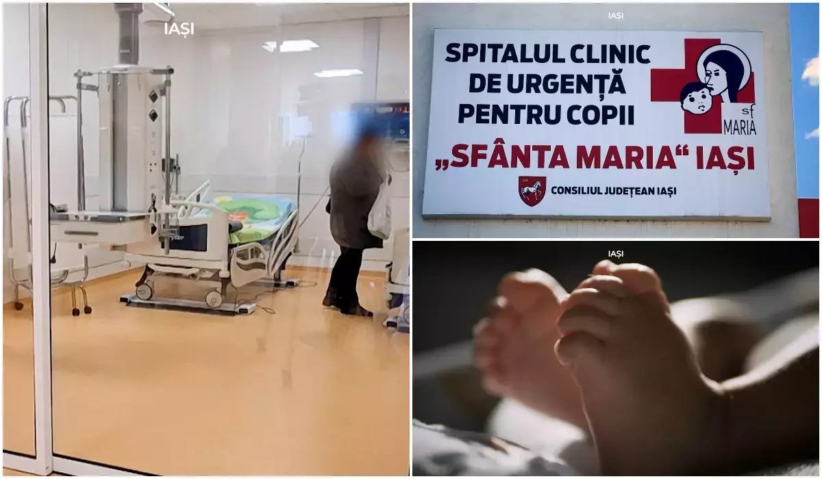 O chiuveta de la ATI, sursa infectiei de la Spitalul Sf. Maria din Iasi, unde 7 copii au murit