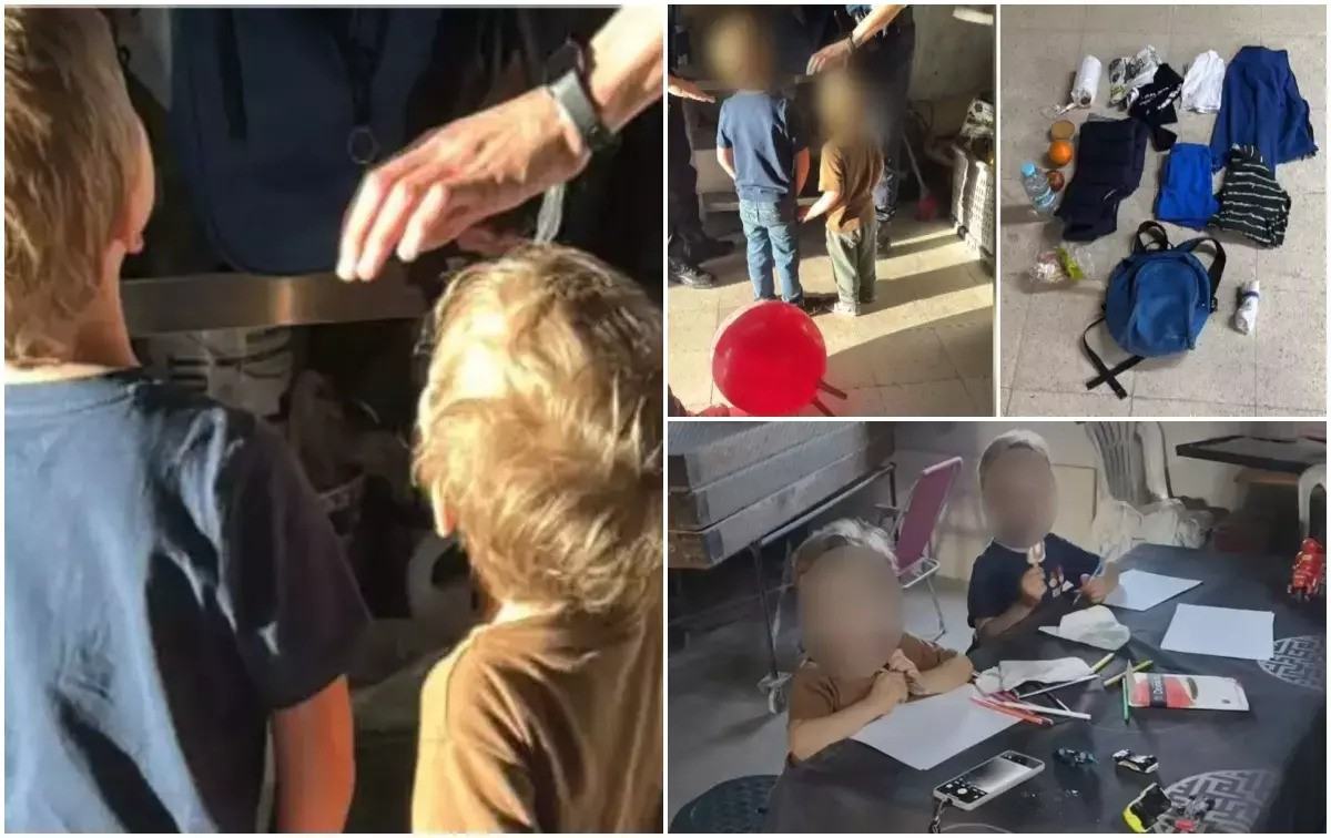 Povestea emotionanta a celor doi frati abandonati in Portugalia dupa ce au fost legati la ochi. Copiii au fost lasati singuri la 2.000 de kilometri de