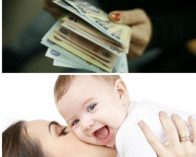 Veste buna pentru mamici! A fost promulgata legea prin care primesc mai multi bani