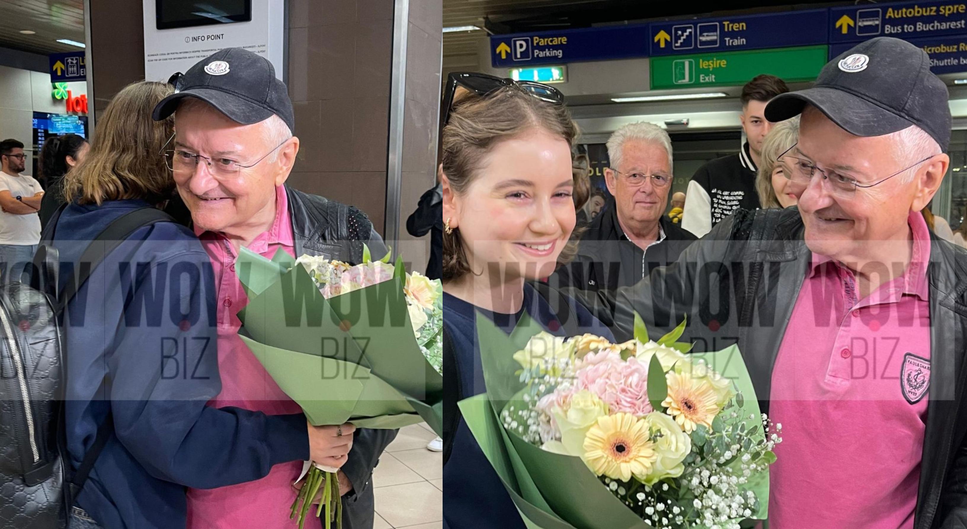 VIDEO. Irinel Columbeanu, revedere in lacrimi cu fiica lui. Ce surpriza speciala i-a pregatit Irinucai