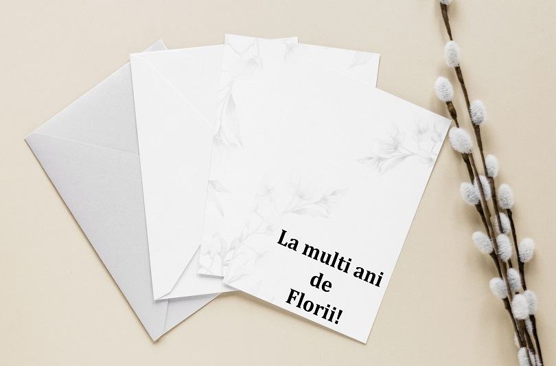 Nume sarbatorite de Florii si mesaje de La multi ani pentru cei dragi