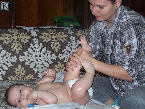 Masajul pentru bebelusi, cazuri speciale