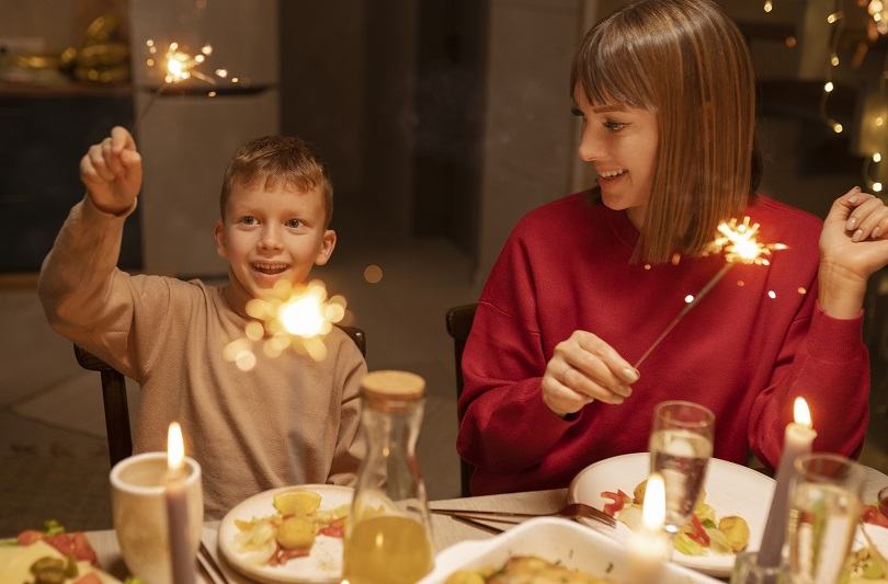 Revelion in familie: meniu pentru copii la masa festiva