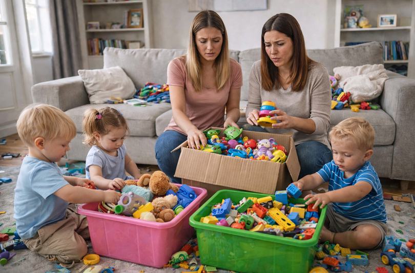 Casa ordonata cu copii: solutii pentru jucarii si vizite fara haos
