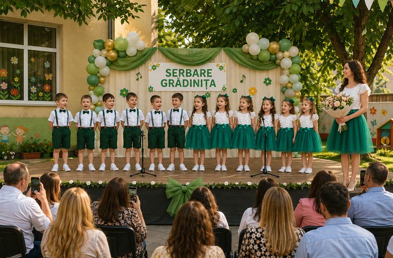 Copilul plange la serbarea de la gradinita? Cum il pregatesti din timp pentru a avea incredere pe scena