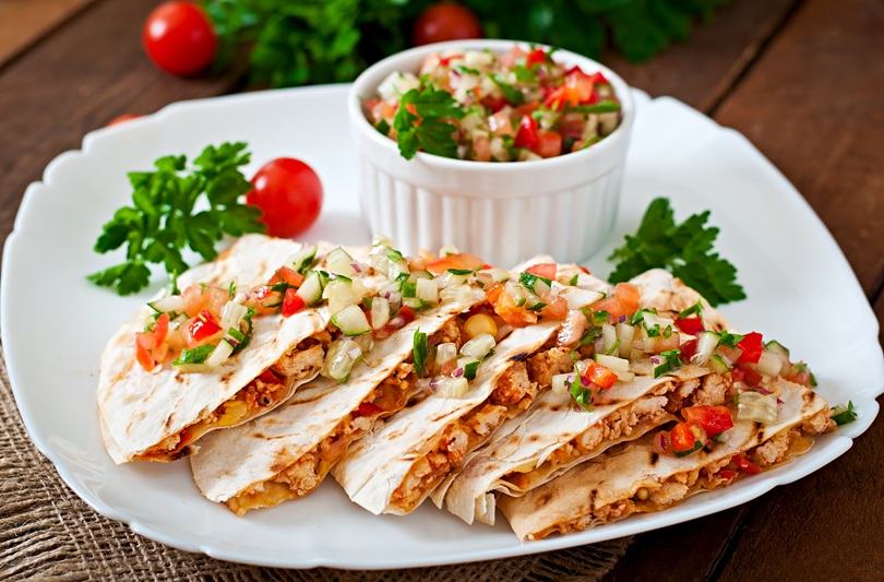 5 retete Quesadilla pentru cina in familie – rapide, sanatoase si delicioase