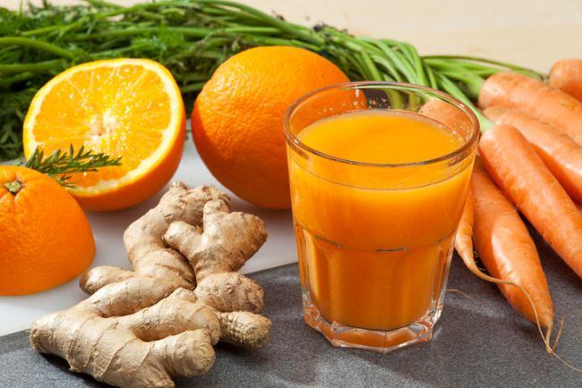 Cocktail de morcovi si portocale