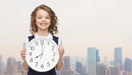 Cum ii explici copilului notiunea de timp
