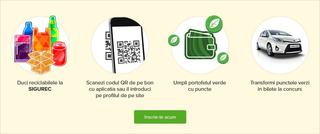 Faptele bune sunt recompensate. Recicleaza si castiga!
