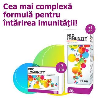 Proimmunity - cea mai complexa formula pentru intarirea imunitatii