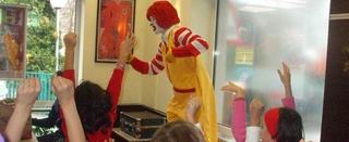 Roland Show la McDonald's, la Baneasa Shopping City, 16 septembrie