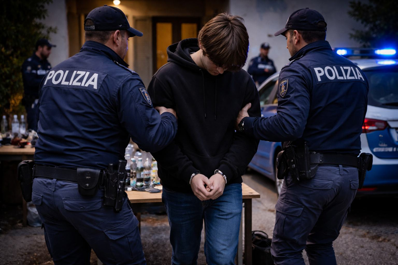 Elev de 17 ani retinut in Italia, dupa ce ar fi planuit un atac intr-o scoala. Ce au descoperit anchetatorii