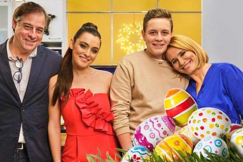 Andreea Esca pastreaza traditiile de Paste. Obiceiul care nu lipseste nici acum din familia ei
