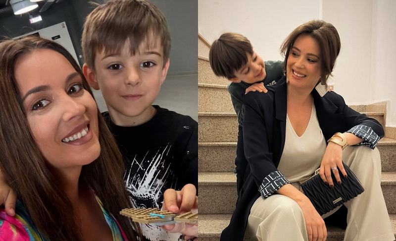 Cum isi creste Diana Dumitrescu fiul de 6 ani. Actrita recunoaste ca il rasfata: 