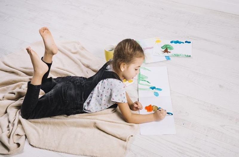 Copiii care deseneaza de mici: cum desenul imbunatateste concentrarea si gandirea logica