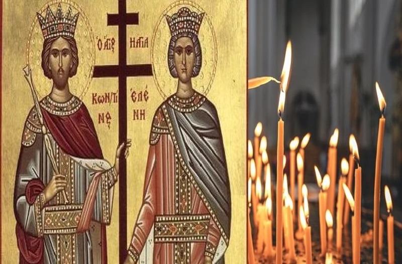 Sfintii Constantin si Elena: Traditii, obiceiuri si ce se da de pomana